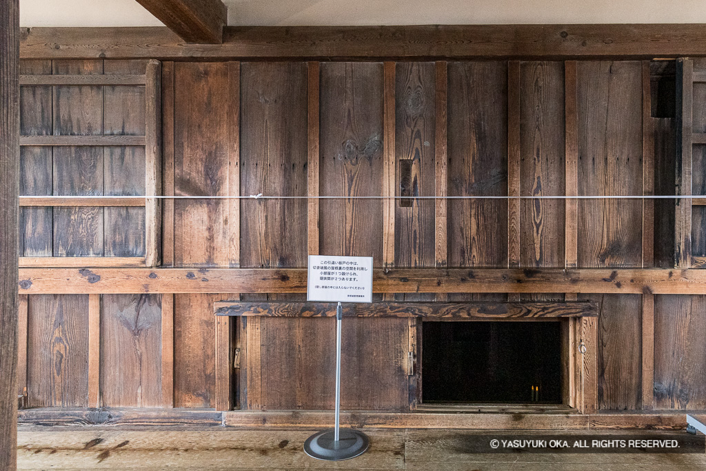 天守3階・破風の間