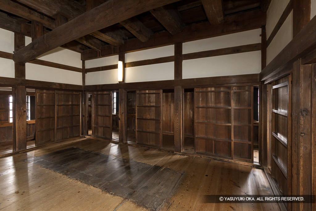 天守２階内室