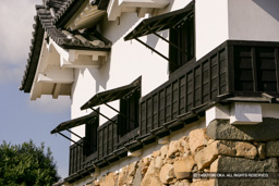 天守の突上窓 | 高解像度画像サイズ：4992 x 3328 pixels | 写真番号：VJ7Z6844 | 撮影：Canon EOS-1Ds Mark II