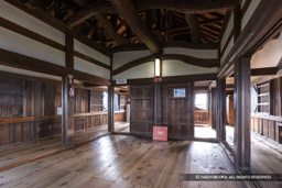 天守3階内室 | 高解像度画像サイズ：4992 x 3328 pixels | 写真番号：VJ7Z6863 | 撮影：Canon EOS-1Ds Mark II