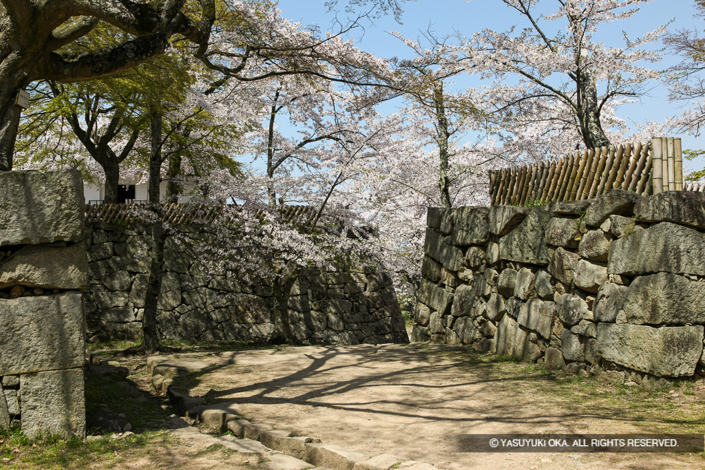 西の丸の枡形虎口