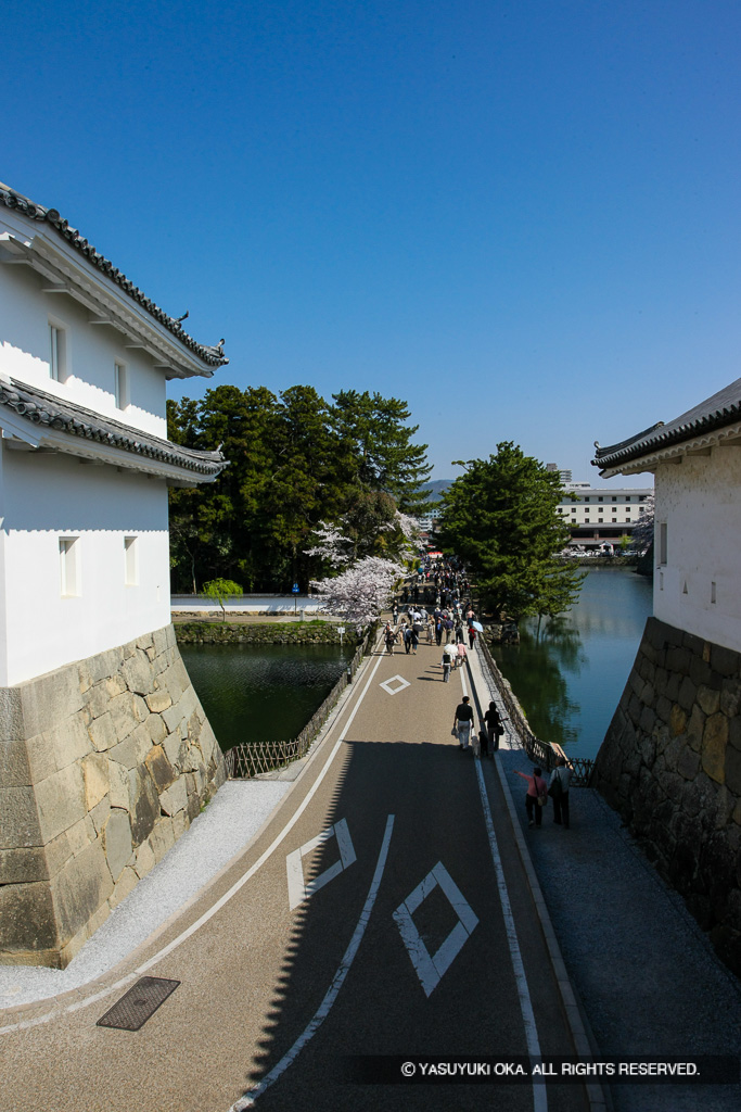 佐和口土橋・御門櫓跡