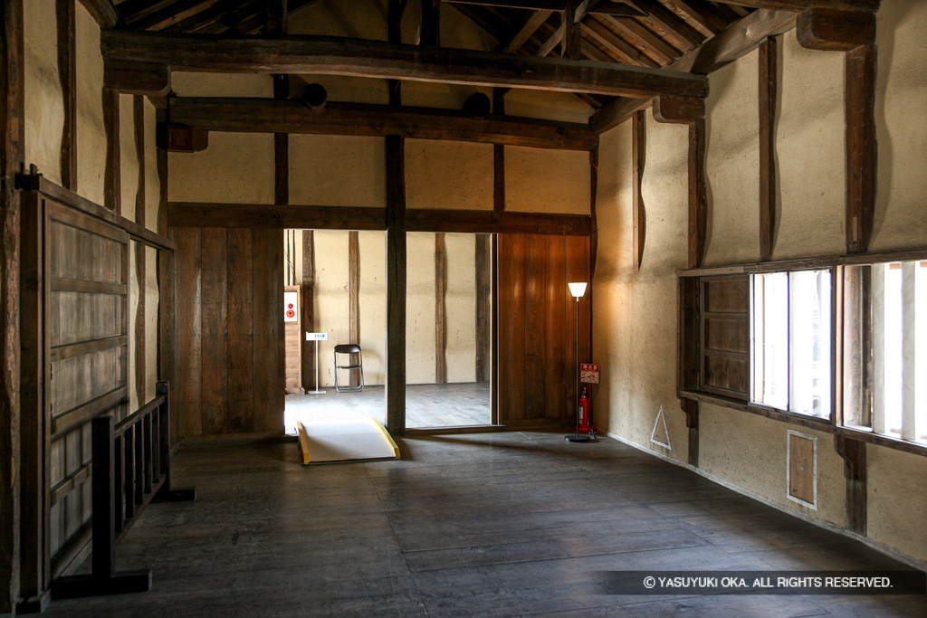 佐和口多聞櫓内部