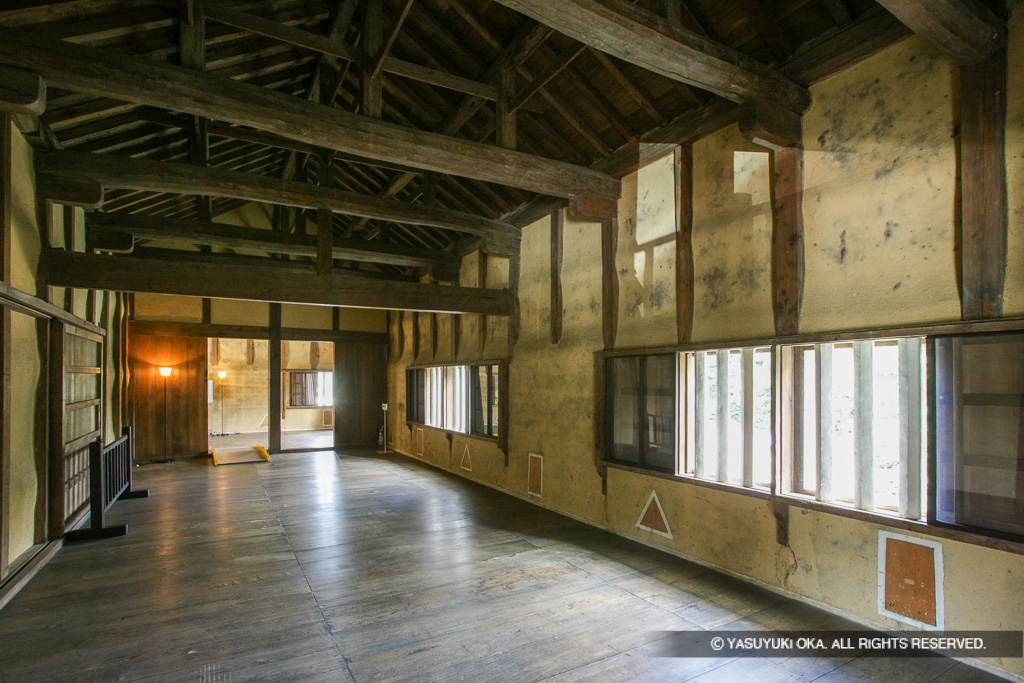 佐和口多聞櫓内部