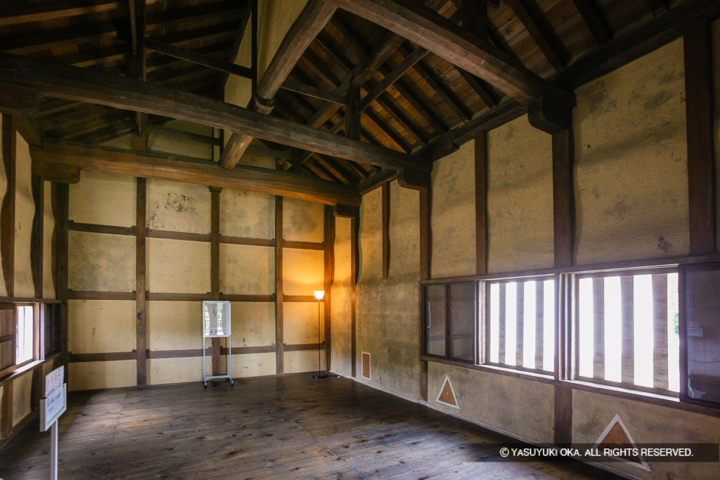 佐和口多聞櫓内部