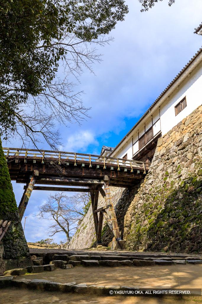天秤櫓と廊下橋
