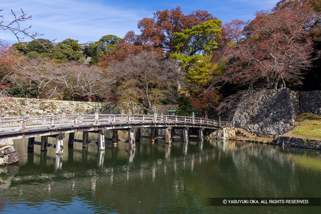 大手門虎口と大手門橋