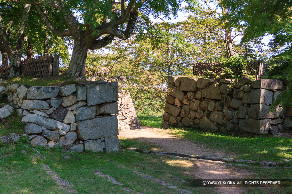 西の丸の枡形虎口