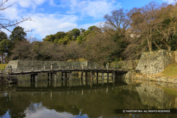 大手門虎口と大手門橋 | 高解像度画像サイズ：5616 x 3744 pixels | 写真番号：1P3J2889 | 撮影：Canon EOS-1Ds Mark III