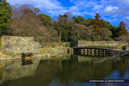 大手門虎口と大手門橋 | 高解像度画像サイズ：5497 x 3665 pixels | 写真番号：1P3J2893 | 撮影：Canon EOS-1Ds Mark III