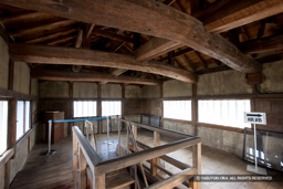 西の丸三重櫓3階内部 | 高解像度画像サイズ：5616 x 3744 pixels | 写真番号：1P3J7458-Edit | 撮影：Canon EOS-1Ds Mark III