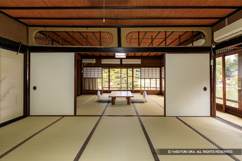 臨池閣（料理旅館八景亭・松の間）