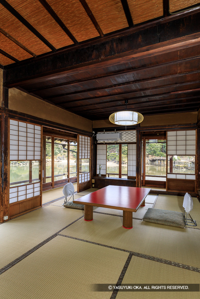 臨池閣（料理旅館八景亭・浮見堂）