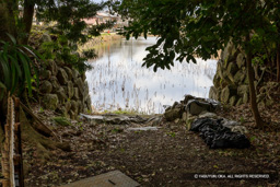 玄宮園外殻石垣と門跡 | 高解像度画像サイズ：6254 x 4170 pixels | 写真番号：5D4A5709 | 撮影：Canon EOS 5D Mark IV