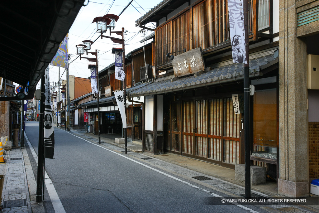 花しょうぶ通り付近街並み