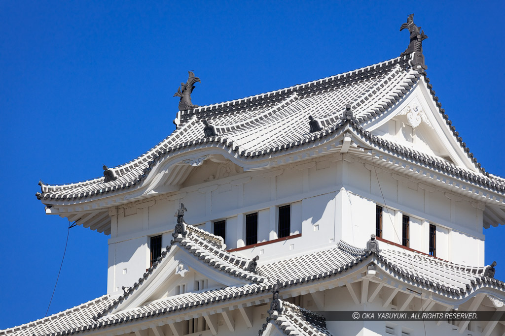 姫路城大天守・最上階