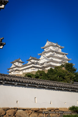 姫路城菱の門から望む天守群|高解像度画像サイズ:5553 x 8330 pixels|写真番号:5DSA1476|撮影:Canon EOS 5DS