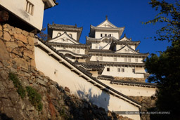 姫路城はの門から望む天守群|高解像度画像サイズ:8688 x 5792 pixels|写真番号:5DSA1574|撮影:Canon EOS 5DS