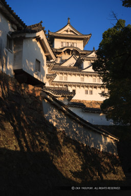 姫路城はの門から望む天守群｜高解像度画像サイズ：3328 x 4992 pixels｜写真番号：VJ7Z2787｜撮影：Canon EOS-1Ds Mark II