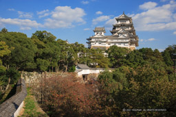 化粧櫓から望む天守(平成の修理前)|高解像度画像サイズ:4936 x 3291 pixels|写真番号:VJ7Z3170|撮影:Canon EOS-1Ds Mark II