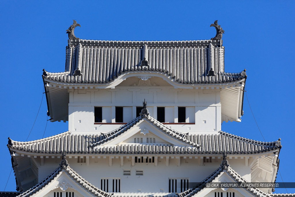 姫路城大天守・最上階