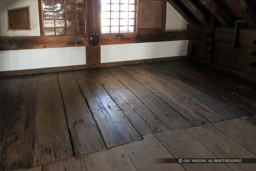 大天守・4階・千鳥破風内部|高解像度画像サイズ:5184 x 3456 pixels|写真番号:1DX_7372|撮影:Canon EOS-1D X