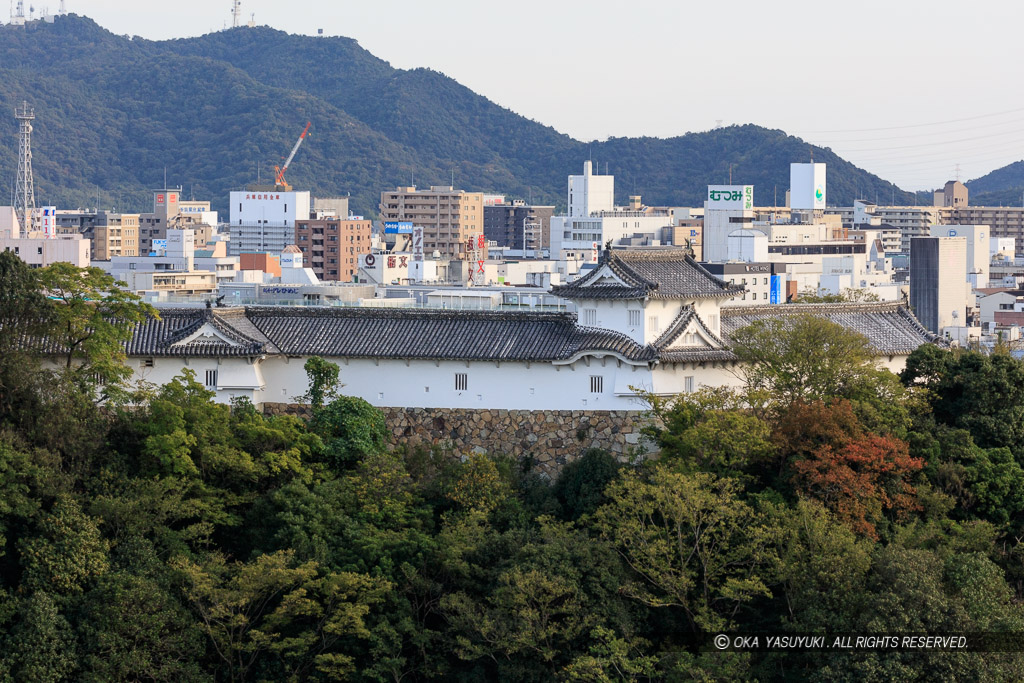 ルの櫓・城外側より