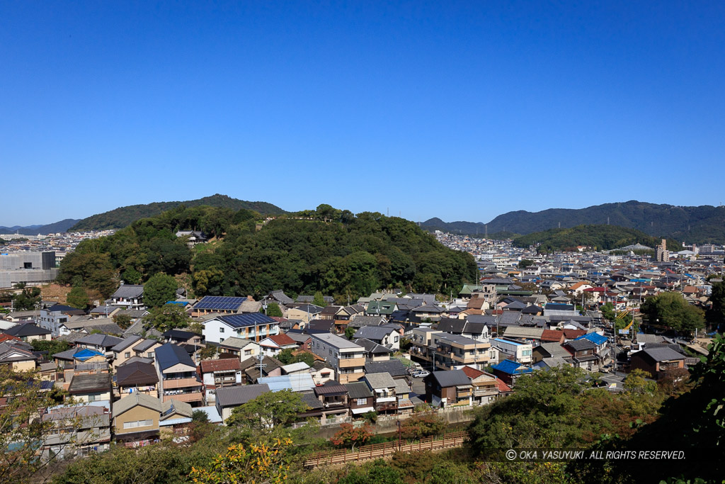 千姫天満宮・長局から望む