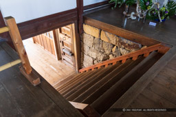 レの渡櫓・百間廊下入口・埋門|高解像度画像サイズ:6720 x 4480 pixels|写真番号:5D4A4881|撮影:Canon EOS 5D Mark IV