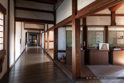 ルの櫓1階内部・ヨの渡櫓|高解像度画像サイズ:6526 x 4351 pixels|写真番号:5D4A4961|撮影:Canon EOS 5D Mark IV
