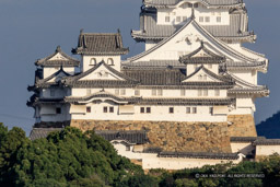 西小天守・乾小天守・東小天守｜高解像度画像サイズ：3152 x 2102 pixels｜写真番号：5DSA0798｜撮影：Canon EOS 5DS