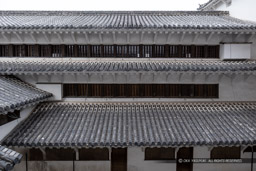 ロの渡櫓・天守曲輪内庭側から|高解像度画像サイズ:5876 x 3917 pixels|写真番号:IMG_1299|撮影:Canon EOS KISS M