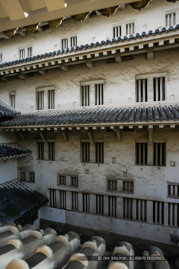ロの渡櫓から大天守を望む|高解像度画像サイズ:3263 x 4894 pixels|写真番号:VJ7Z3293|撮影:Canon EOS-1Ds Mark II