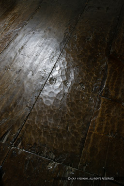 ロの渡櫓中央の当時の部材|高解像度画像サイズ:3328 x 4992 pixels|写真番号:VJ7Z3642|撮影:Canon EOS-1Ds Mark II