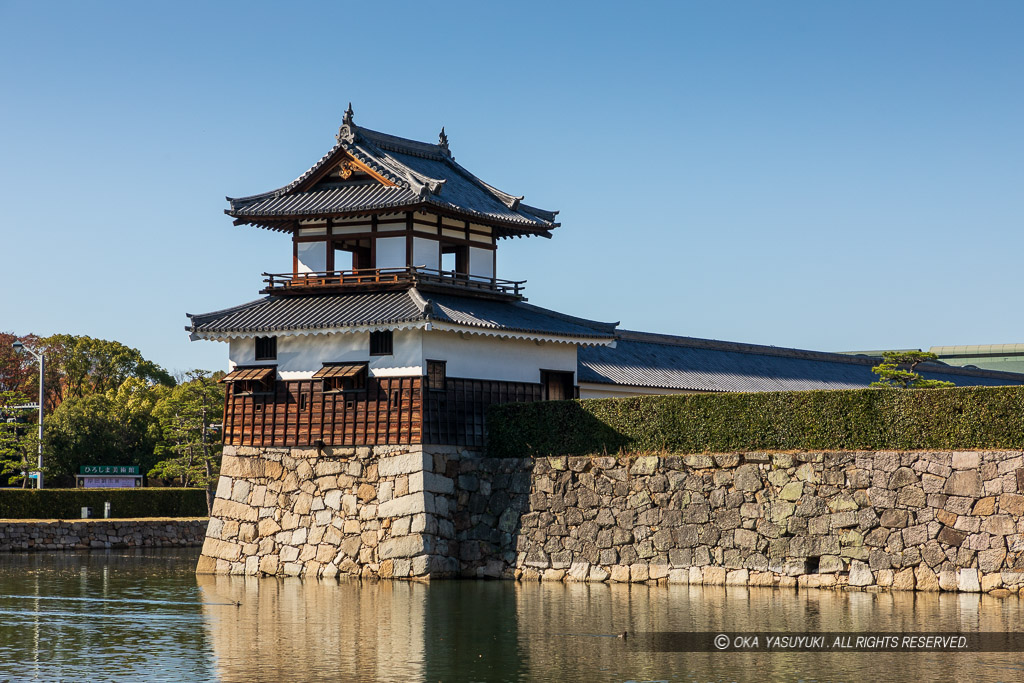 広島城二の丸太鼓櫓