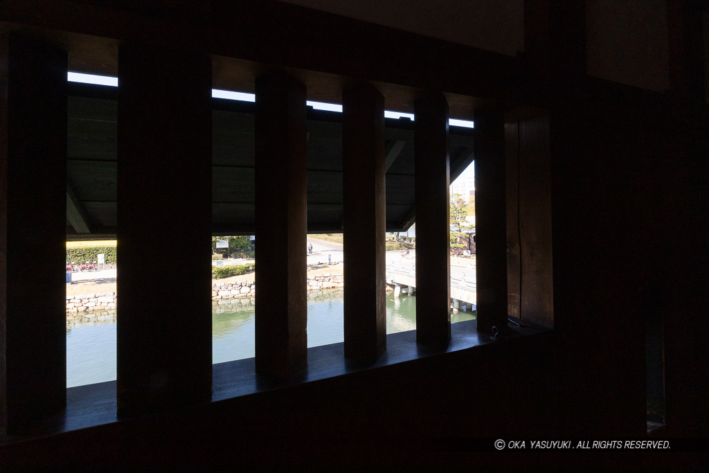 広島城二の丸平櫓内部