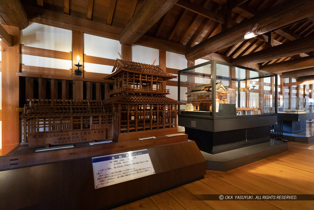 広島城二の丸多聞櫓内部