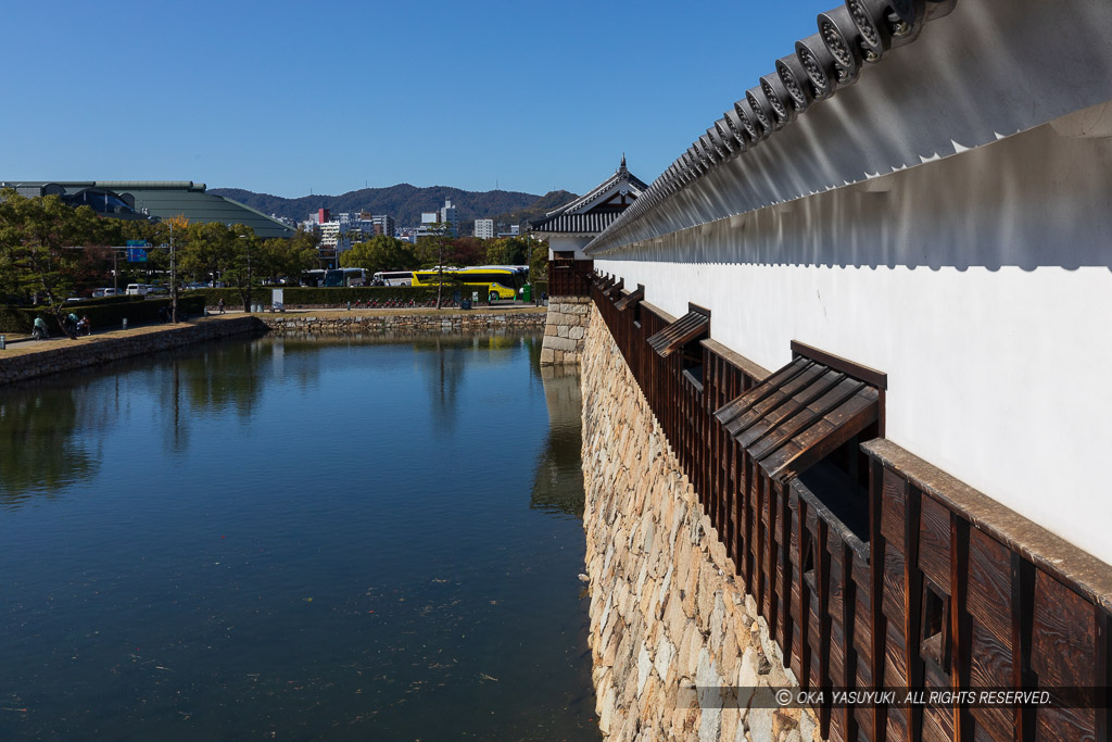 広島城二の丸多聞櫓南面