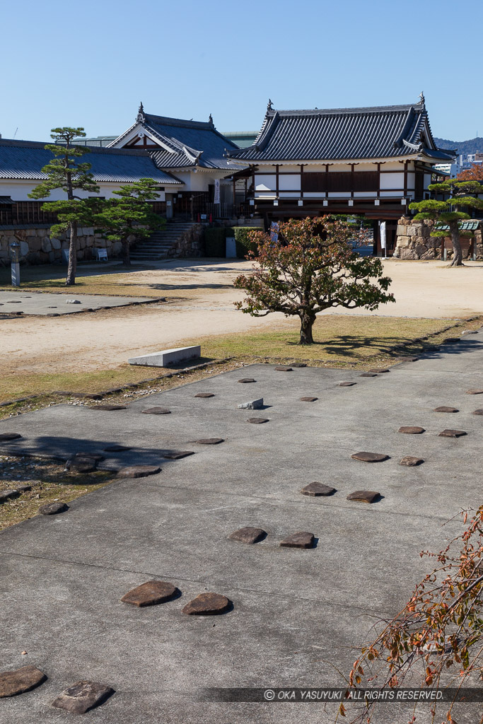 広島城二の丸馬屋跡