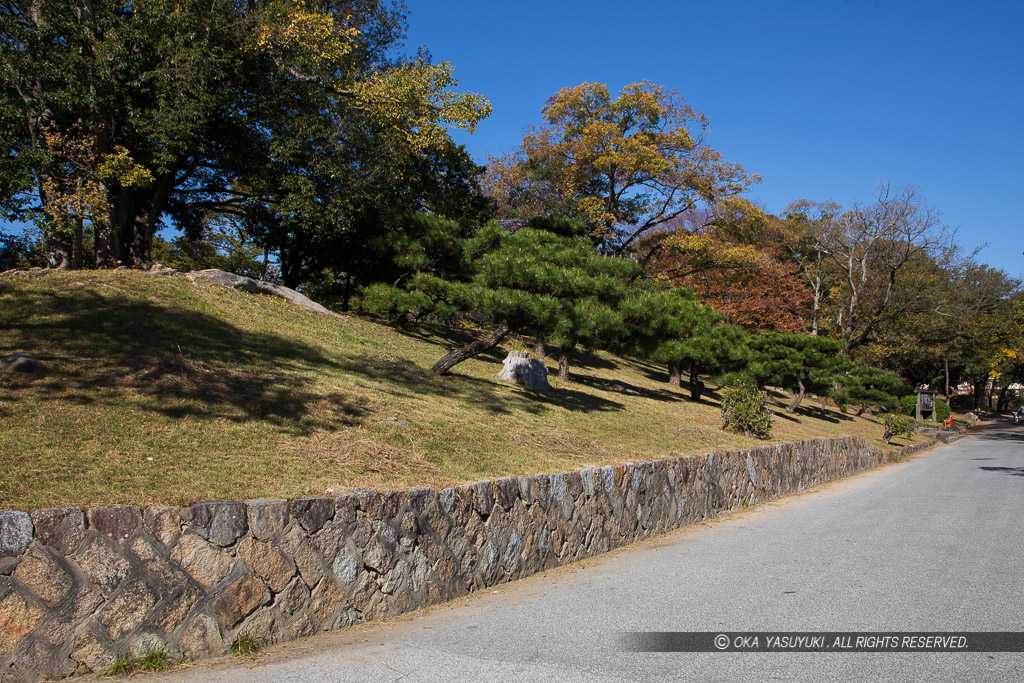 広島城本丸上段