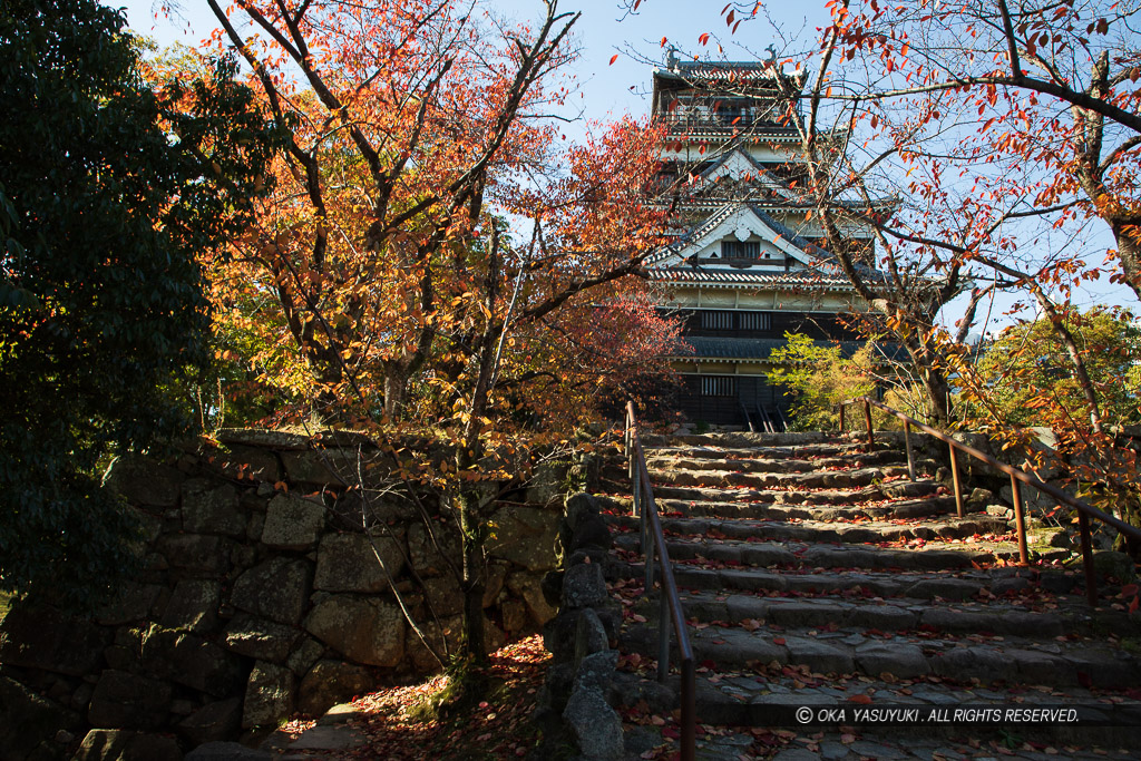 広島城天守閣東面