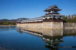 広島城二の丸太鼓櫓と多聞櫓|高解像度画像サイズ:6561 x 4374 pixels|写真番号:5D4A3957|撮影:Canon EOS 5D Mark IV