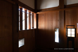 広島城二の丸平櫓内部|高解像度画像サイズ:6720 x 4480 pixels|写真番号:5D4A4005|撮影:Canon EOS 5D Mark IV