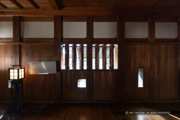 広島城二の丸平櫓内部|高解像度画像サイズ:6581 x 4387 pixels|写真番号:5D4A4006|撮影:Canon EOS 5D Mark IV