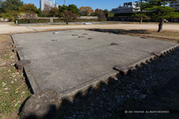 広島城二の丸番所跡|高解像度画像サイズ:6049 x 4032 pixels|写真番号:5D4A4089|撮影:Canon EOS 5D Mark IV