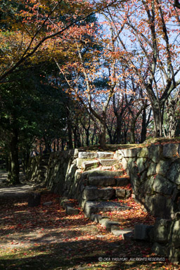 広島城本丸北側武者走り|高解像度画像サイズ:4480 x 6720 pixels|写真番号:5D4A4120|撮影:Canon EOS 5D Mark IV