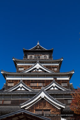 広島城天守閣｜高解像度画像サイズ：4436 x 6654 pixels｜写真番号：5D4A4218｜撮影：Canon EOS 5D Mark IV