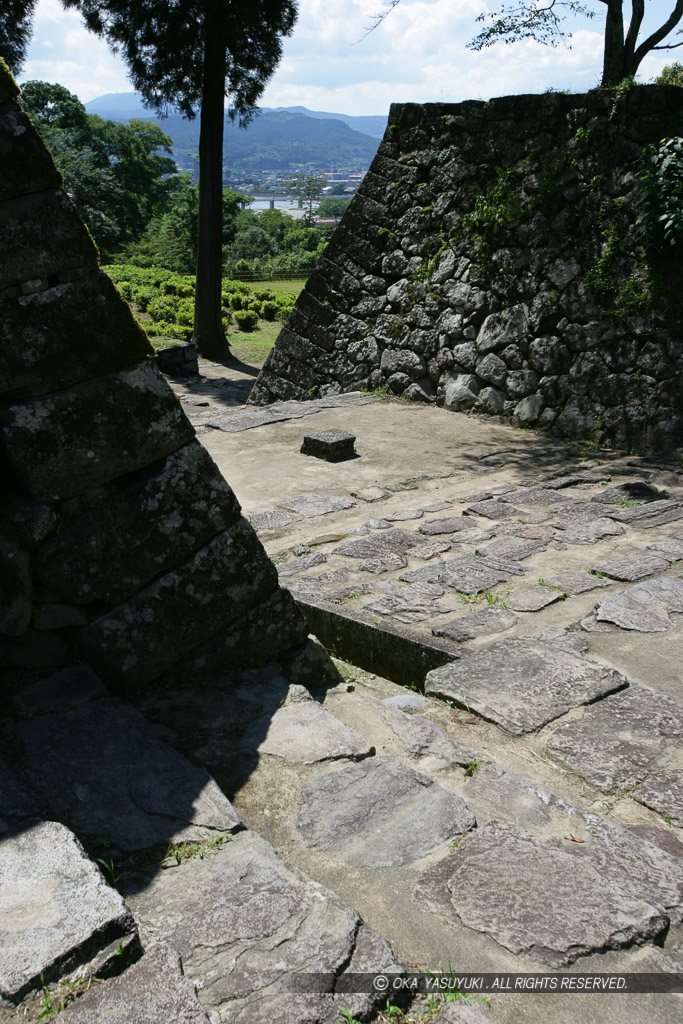 人吉城の中の御門