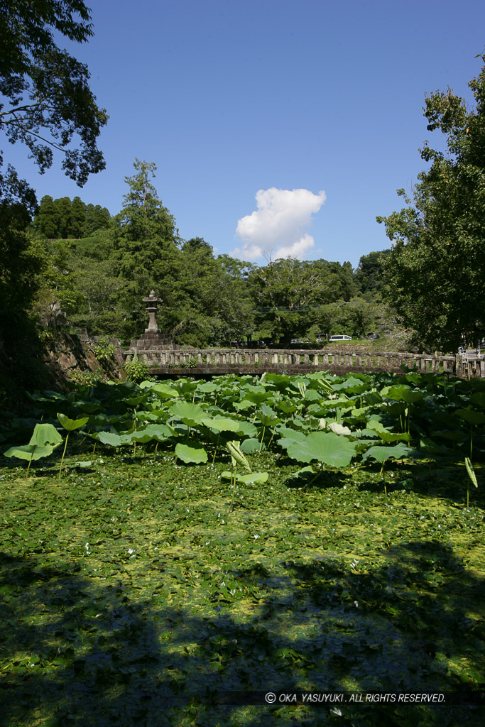 人吉城の御館御門橋