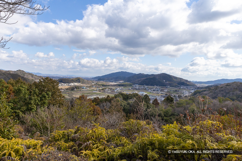 倉庫跡から徳島方面